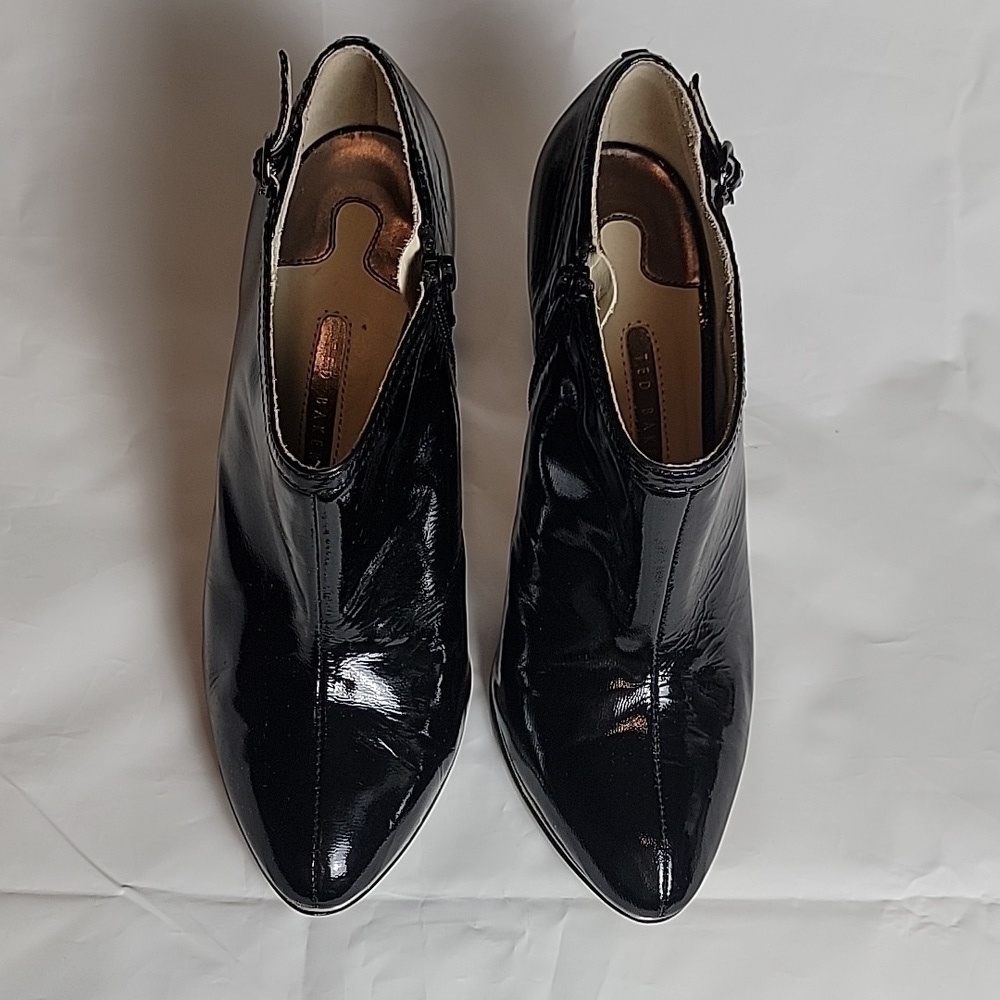 Ted Baker patent leather booties - Picture 2 of 10